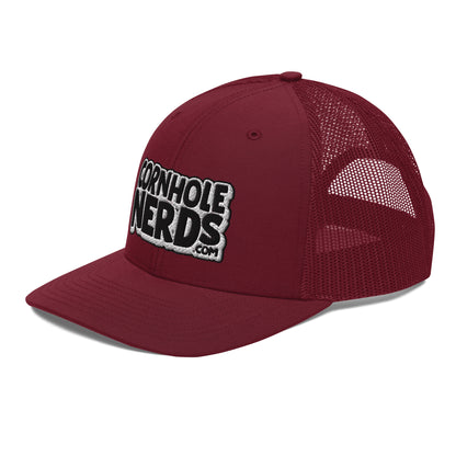 black/white nerds logo Richardson 112 snapback Trucker hat