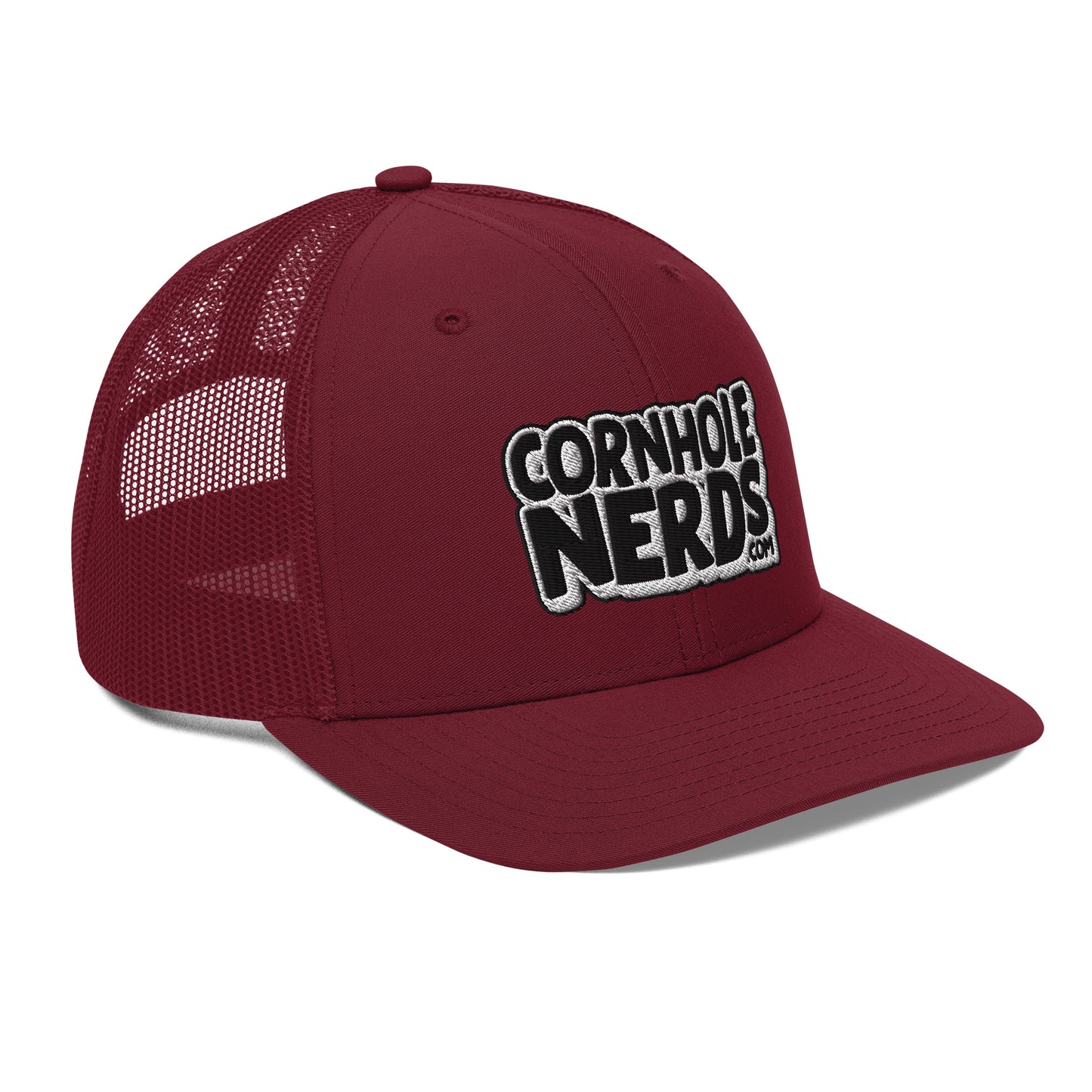 black/white nerds logo Richardson 112 snapback Trucker hat