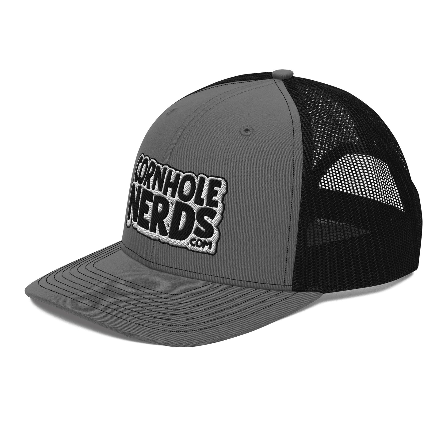 black/white nerds logo Richardson 112 snapback Trucker hat