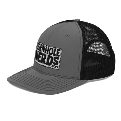 black/white nerds logo Richardson 112 snapback Trucker hat