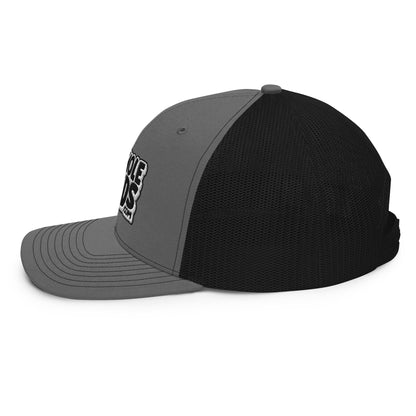 black/white nerds logo Richardson 112 snapback Trucker hat