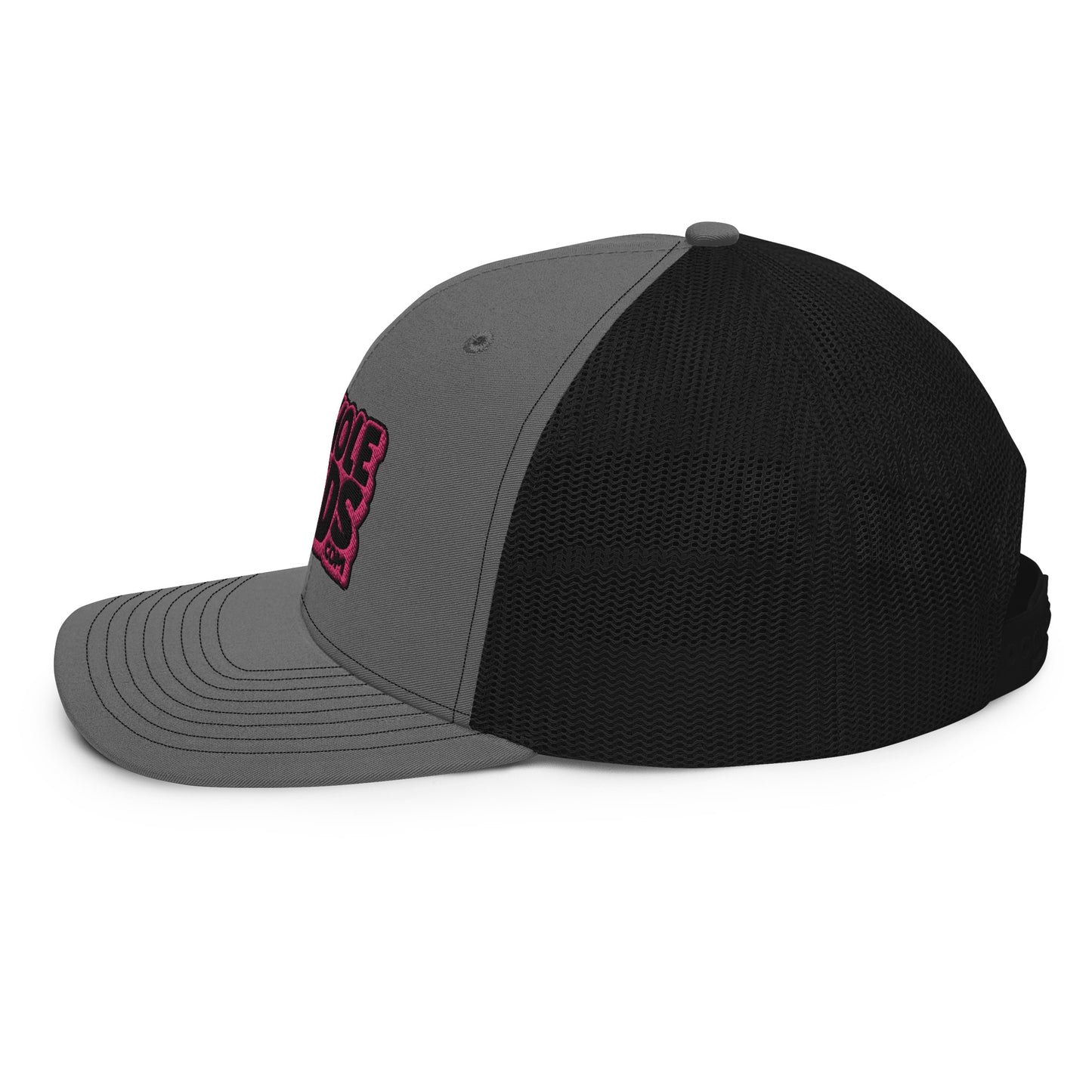 black/pink nerds logo Richardson 112 snapback Trucker hat