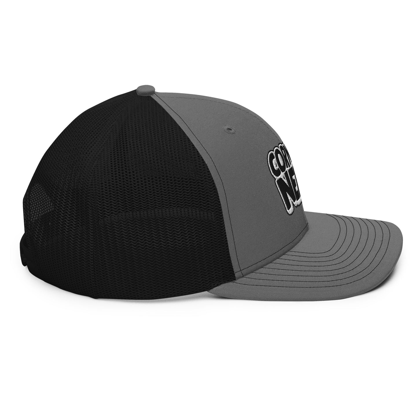 black/white nerds logo Richardson 112 snapback Trucker hat