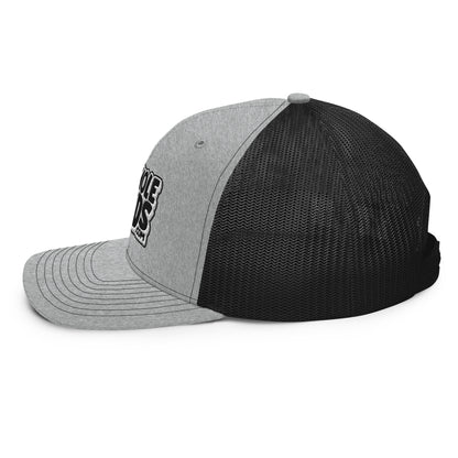 black/white nerds logo Richardson 112 snapback Trucker hat