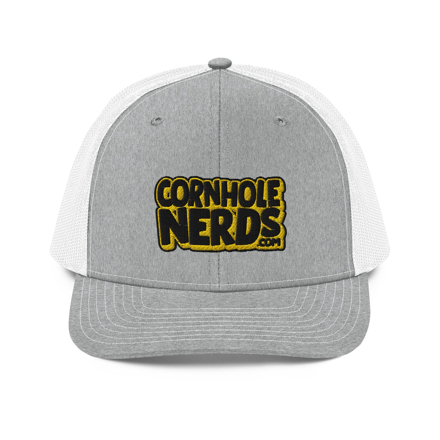 black/yellow nerds logo Richardson 112 snapback Trucker Cap