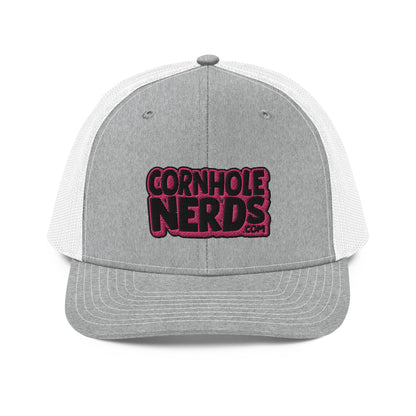 black/pink nerds logo Richardson 112 snapback Trucker hat