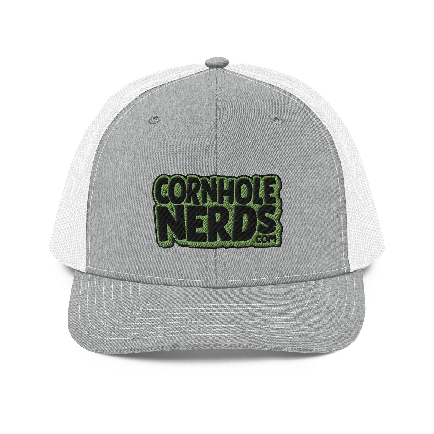 black/kiwi green nerds logo Richardson 112 snapback Trucker hat