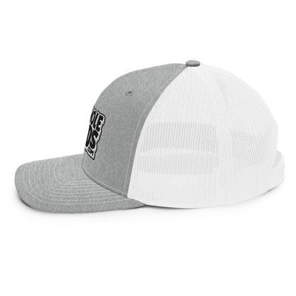 black/white nerds logo Richardson 112 snapback Trucker hat