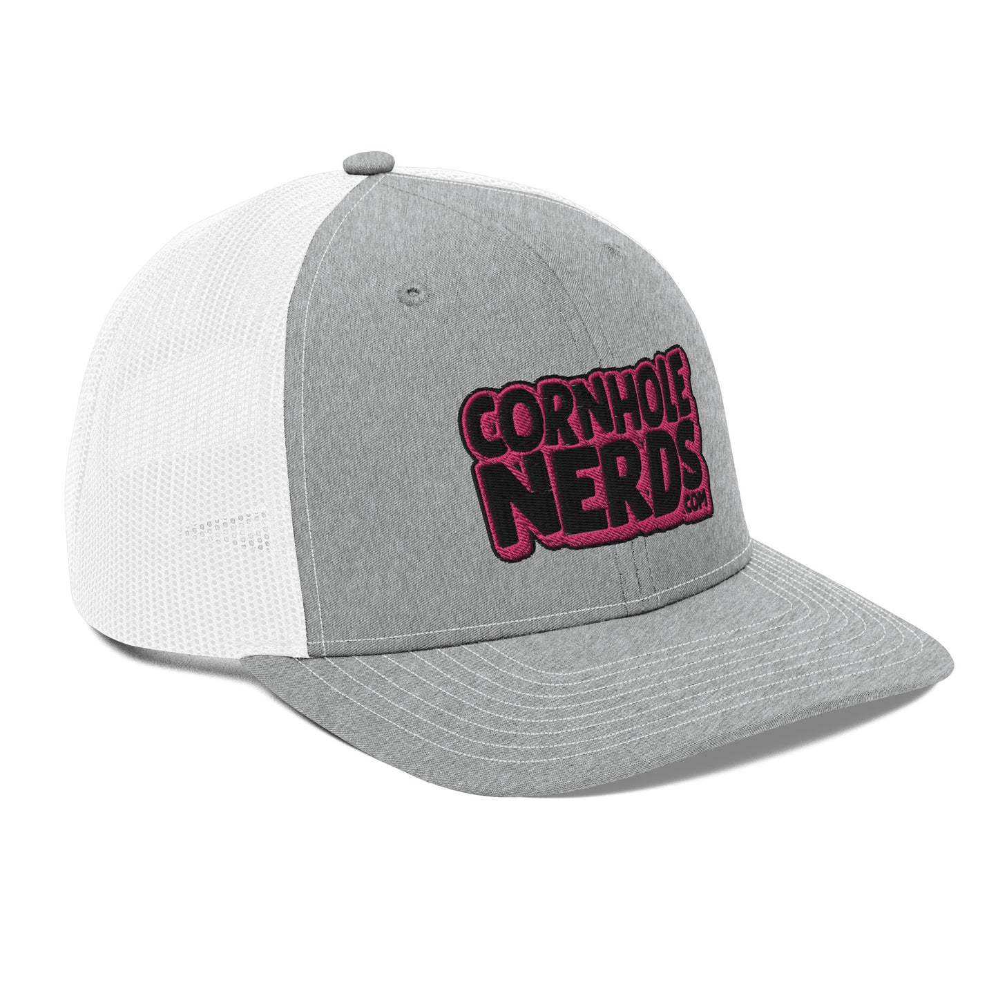 black/pink nerds logo Richardson 112 snapback Trucker hat