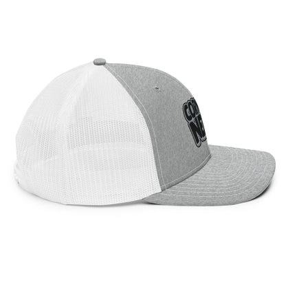 black/gray nerds logo Richardson 112 snapback Trucker hat