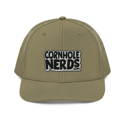 black/white nerds logo Richardson 112 snapback Trucker hat