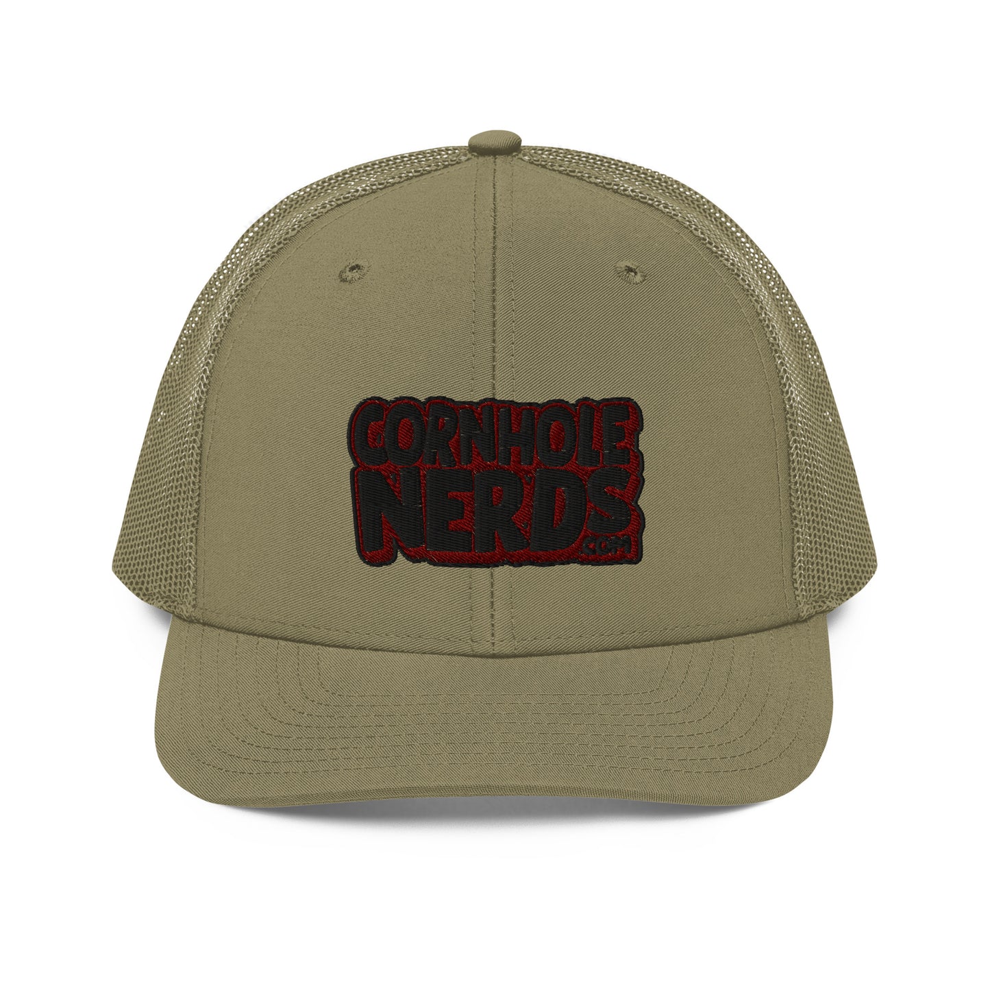 black/maroon nerds logo Richardson 112 snapback Trucker hat