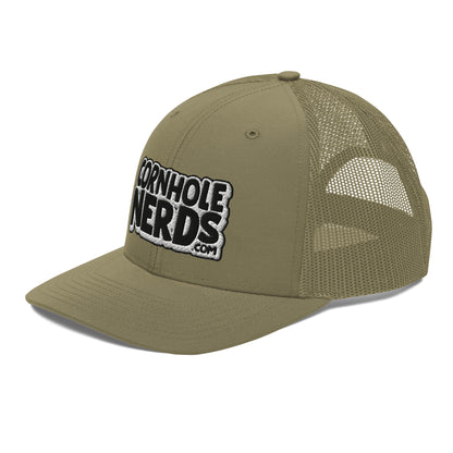 black/white nerds logo Richardson 112 snapback Trucker hat