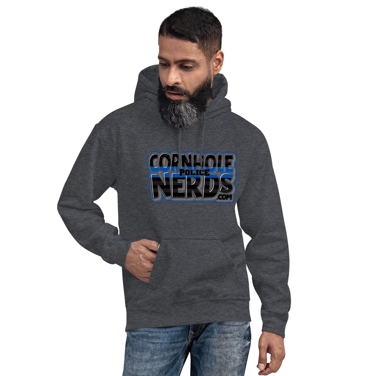 Cornhole Nerds Police Unisex Hoodie