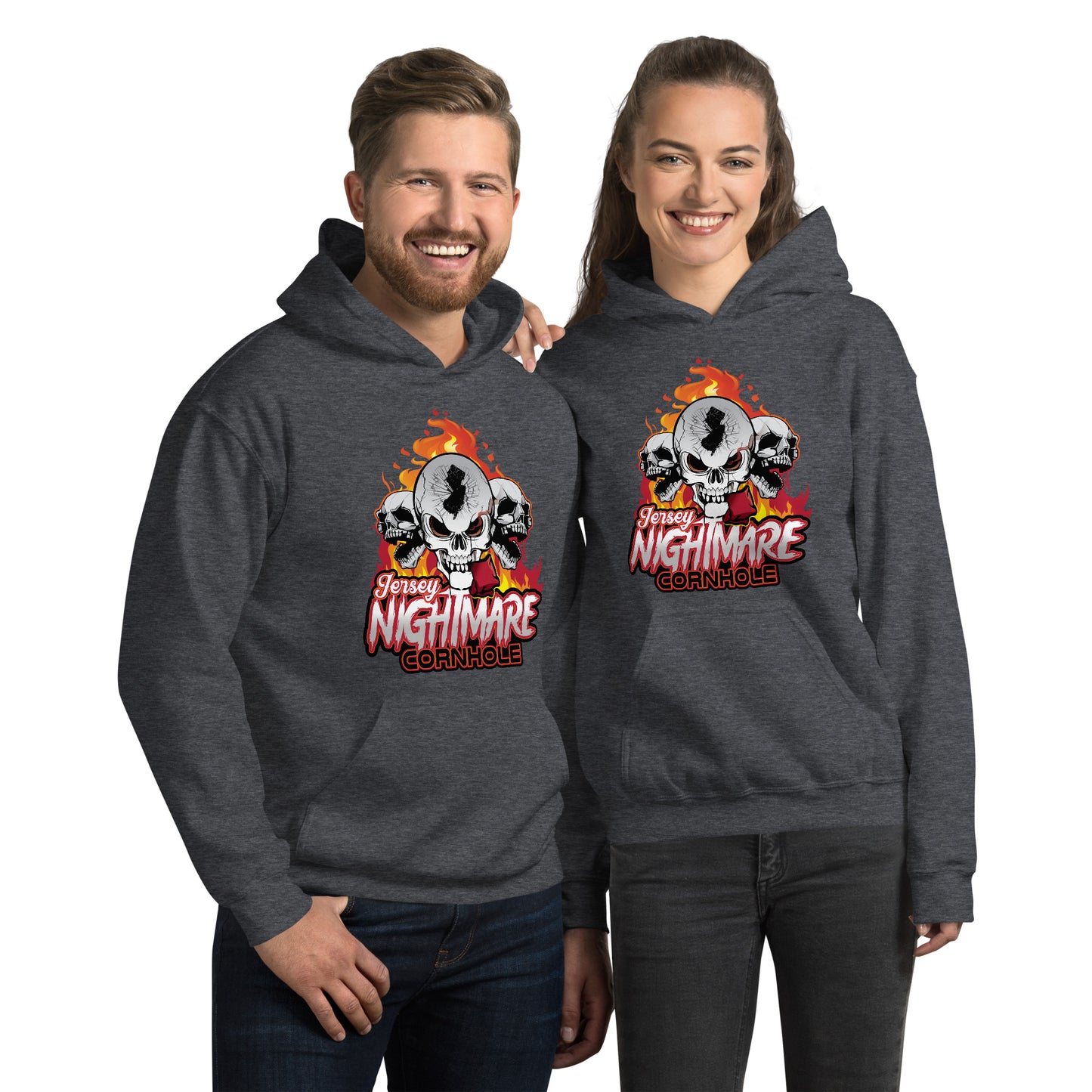 Jersey Nightmare Cornhole Unisex Hoodie