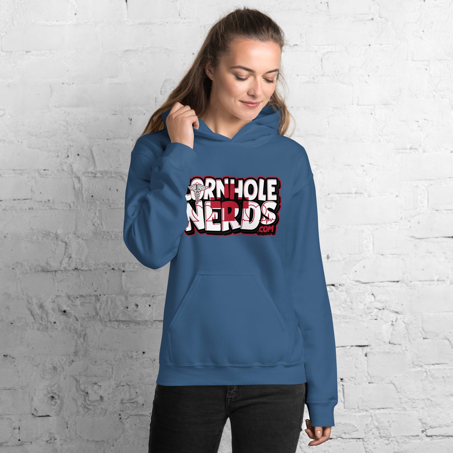 Cornhole Nerds Medical Unisex Hoodie