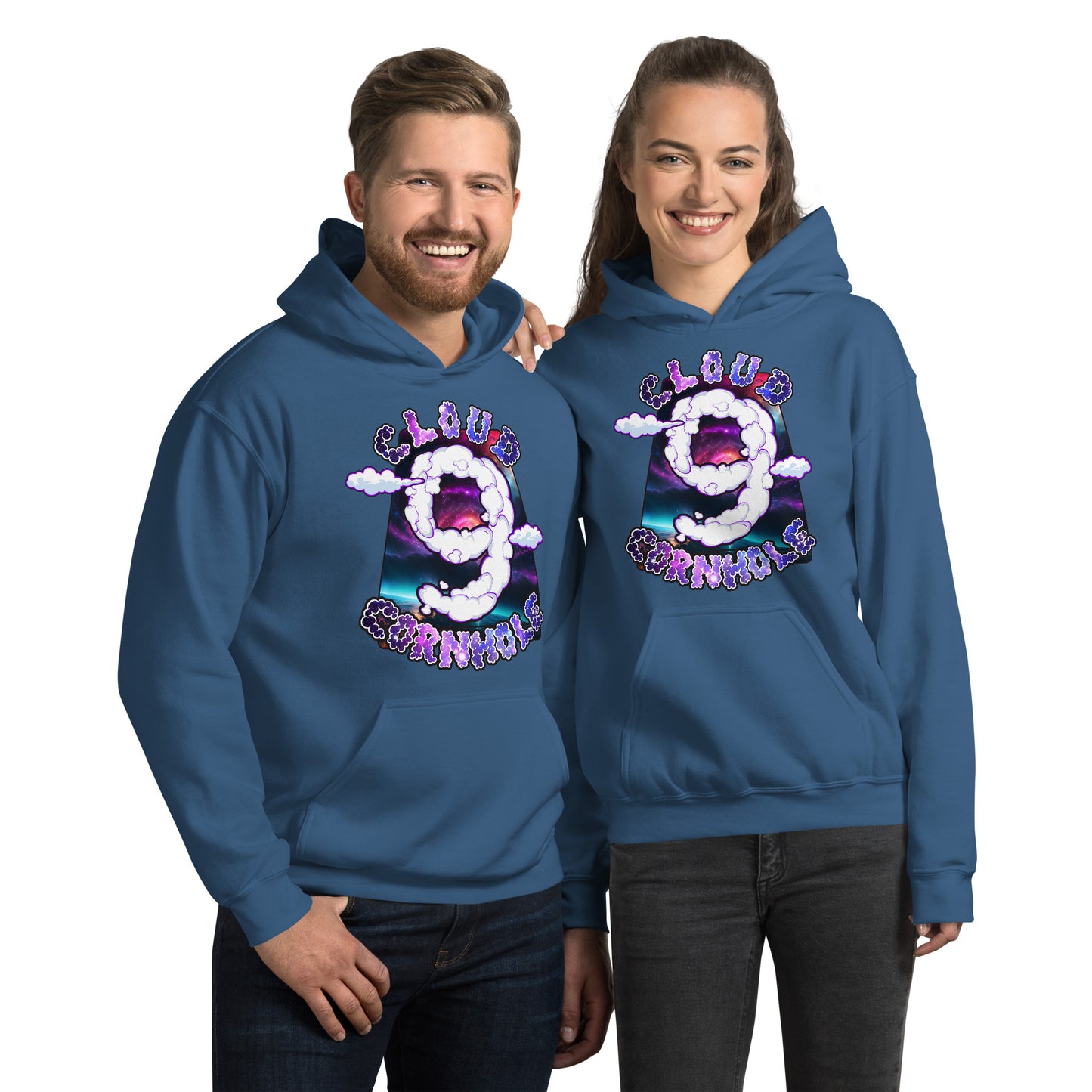 Cloud 9 Cornhole Unisex Hoodie