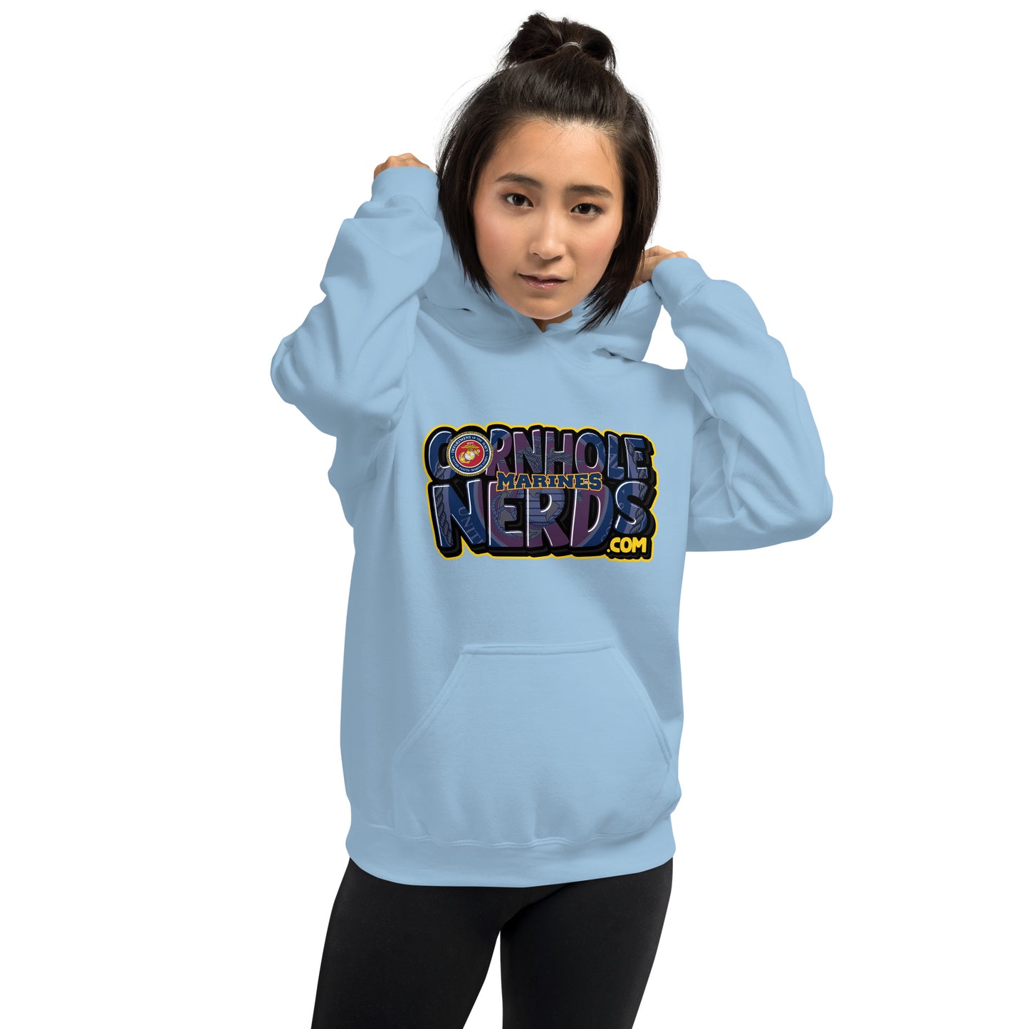 Cornhole Nerds Marines Unisex Hoodie