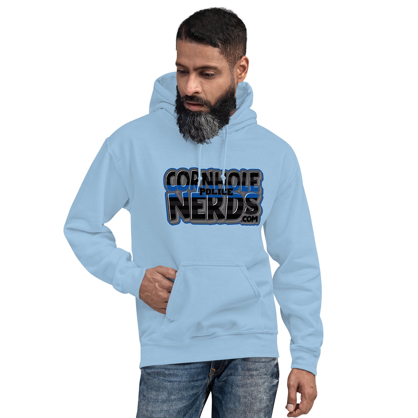 Cornhole Nerds Police Unisex Hoodie