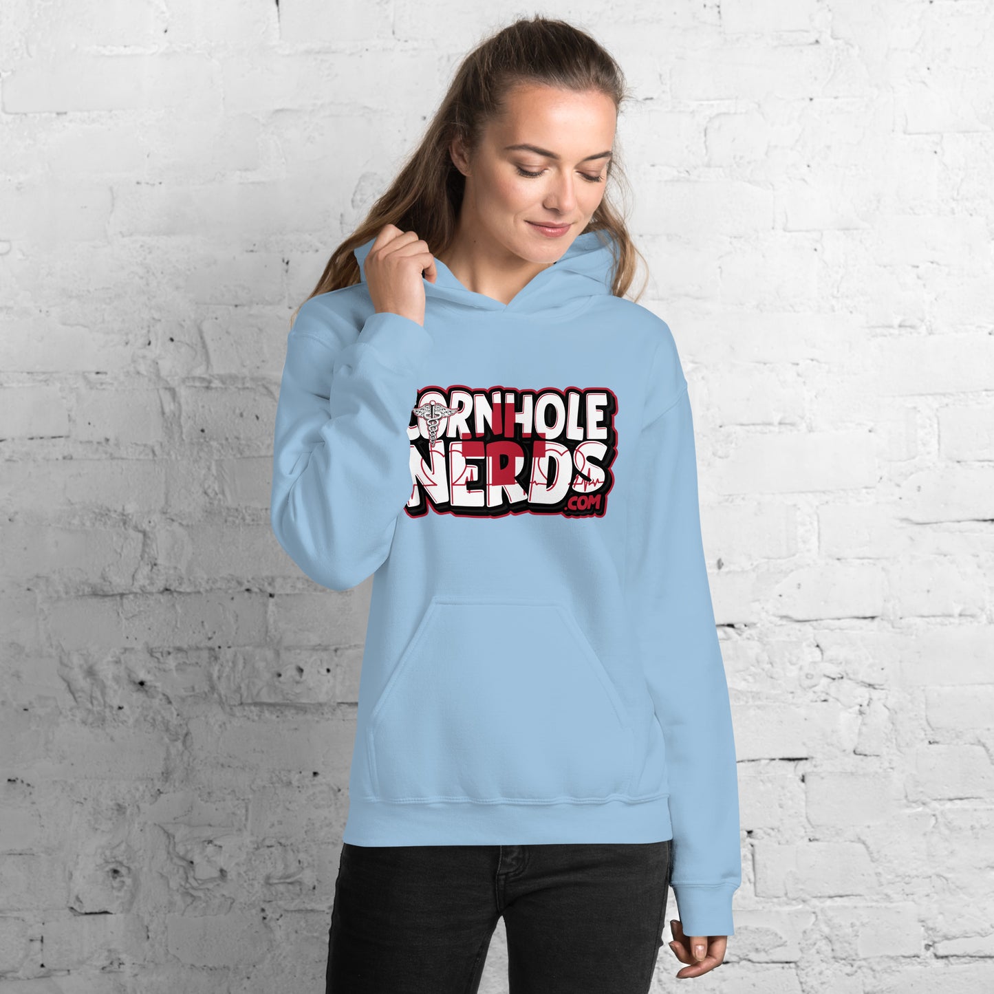 Cornhole Nerds Medical Unisex Hoodie