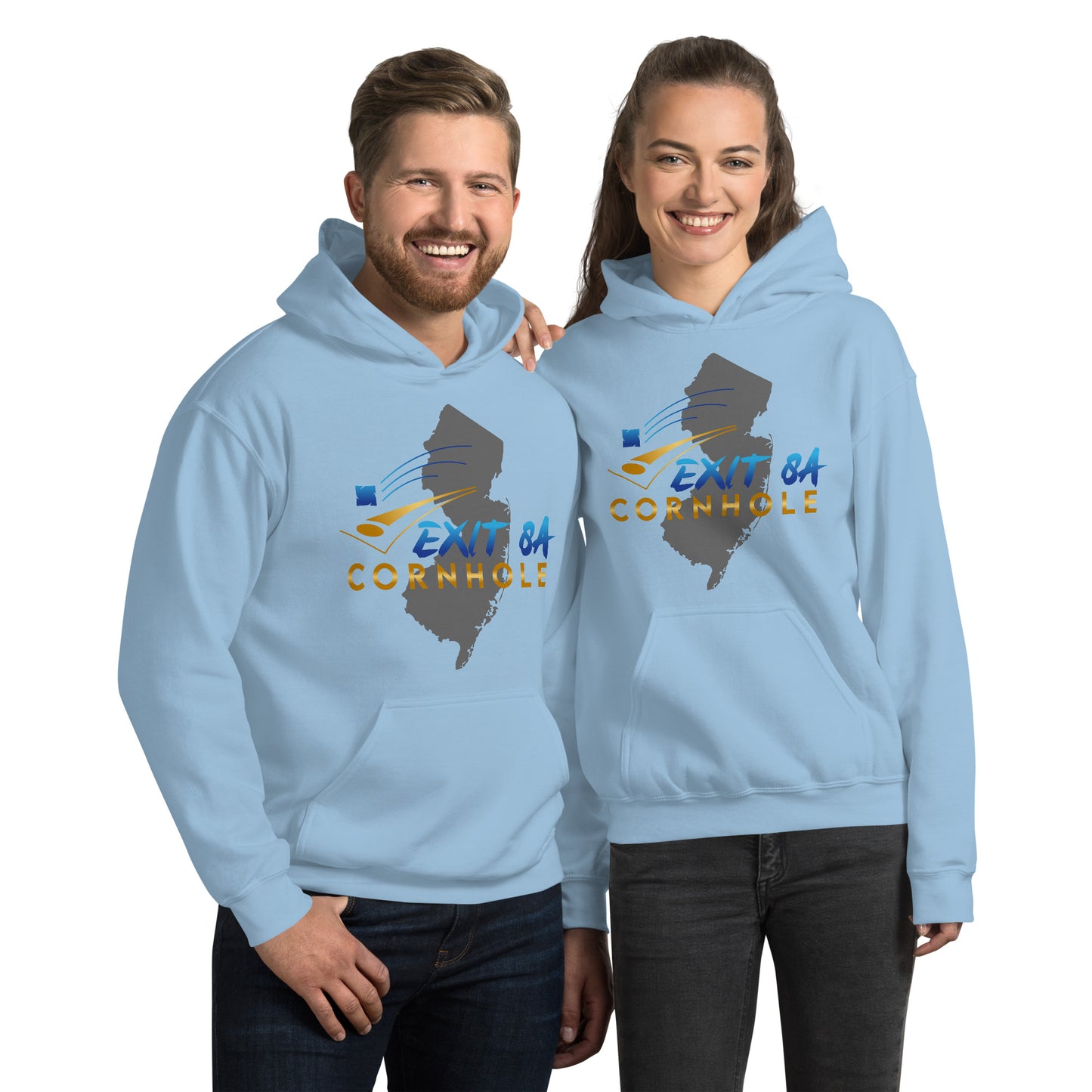 Exit 8A Cornhole Unisex Hoodie