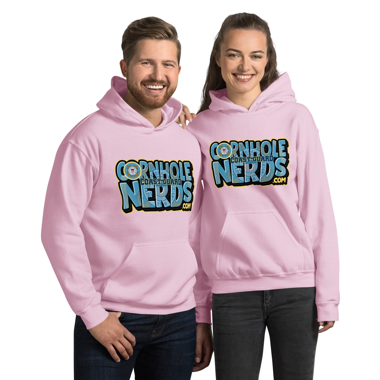 Cornhole Nerds Coast Guard Unisex Hoodie