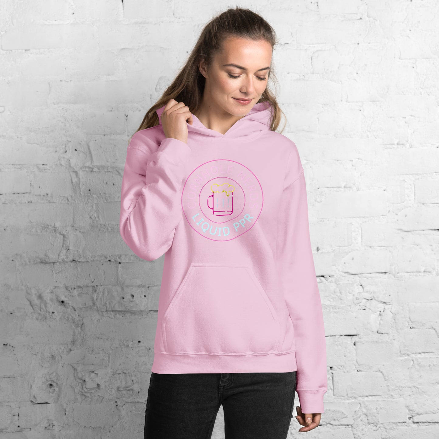 Cornhole Nerds Liquid PPR Unisex Hoodie