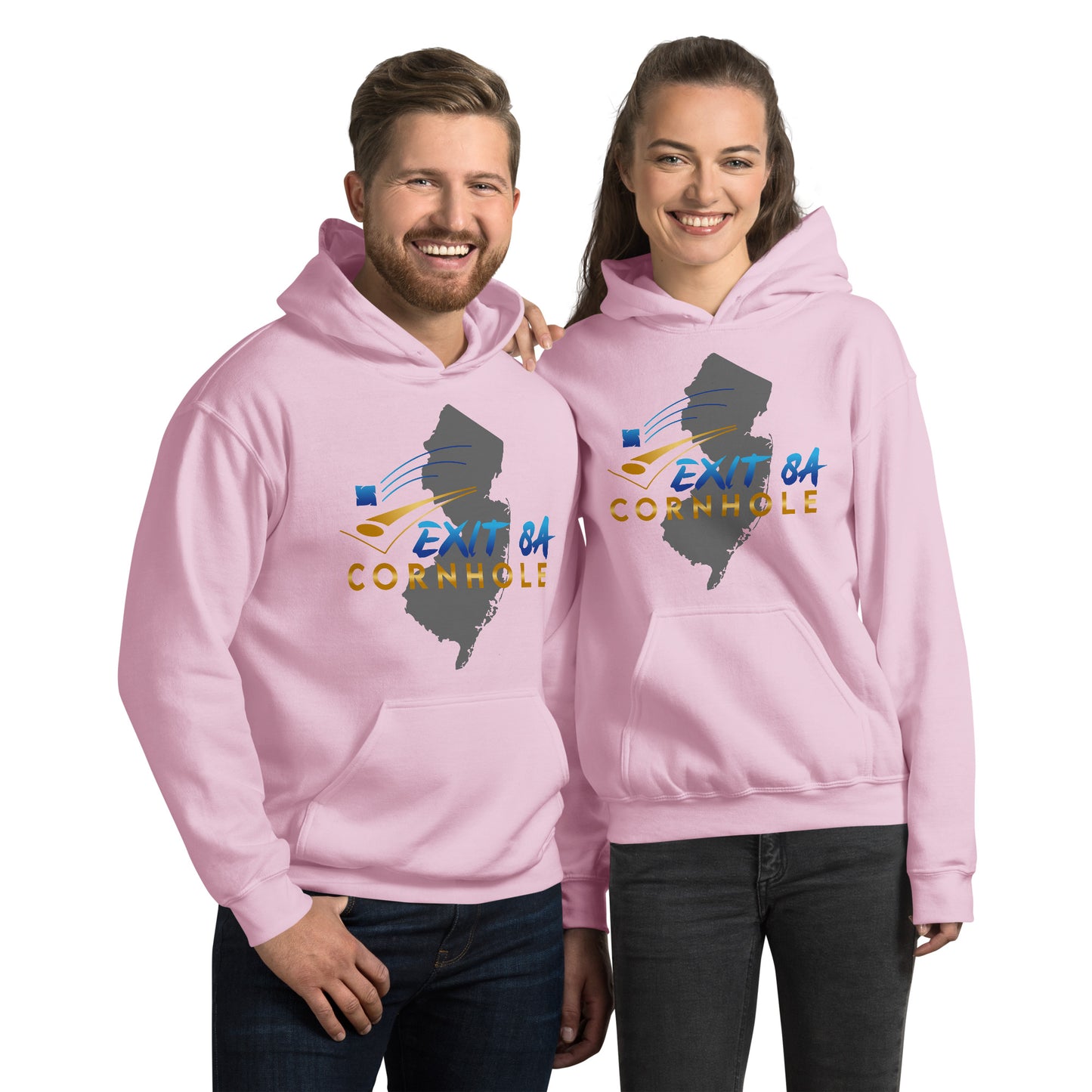 Exit 8A Cornhole Unisex Hoodie