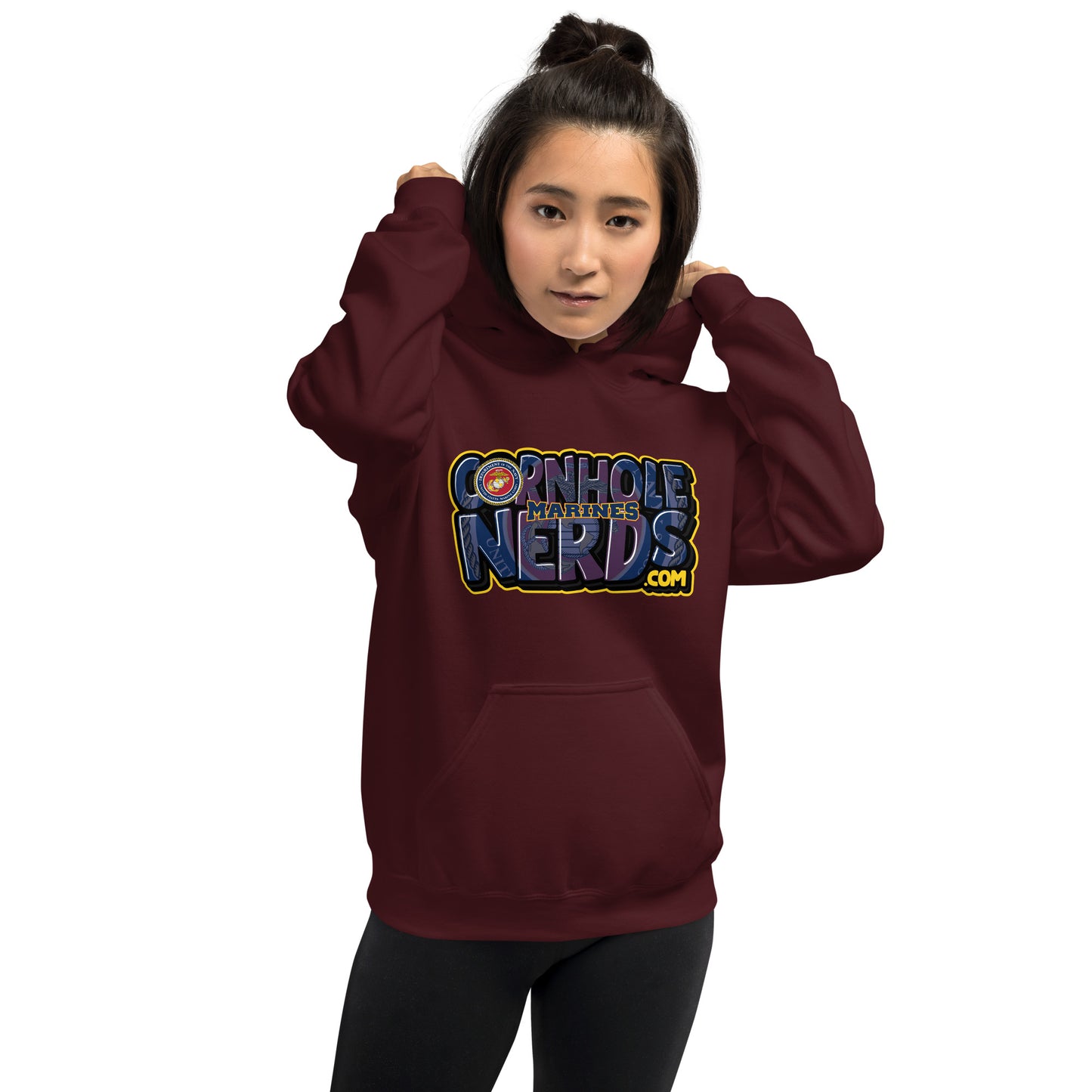 Cornhole Nerds Marines Unisex Hoodie