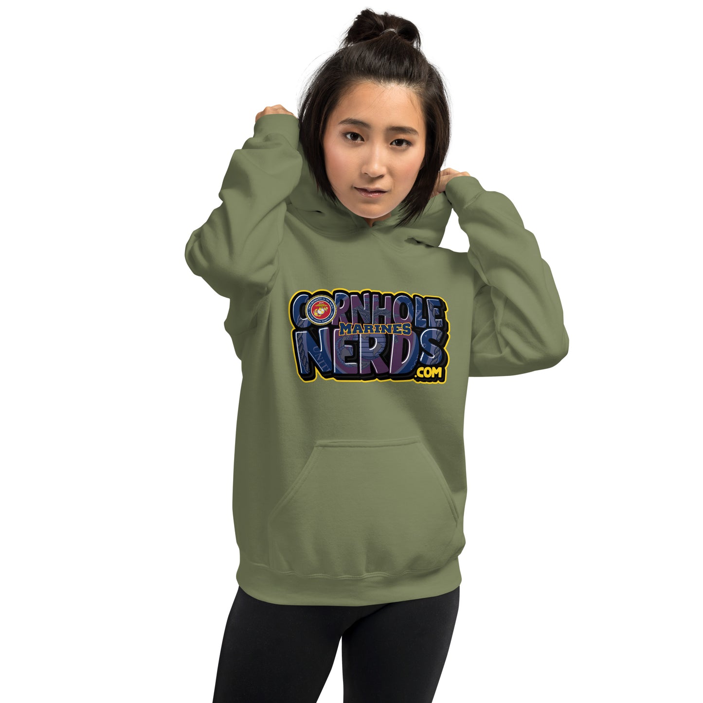 Cornhole Nerds Marines Unisex Hoodie