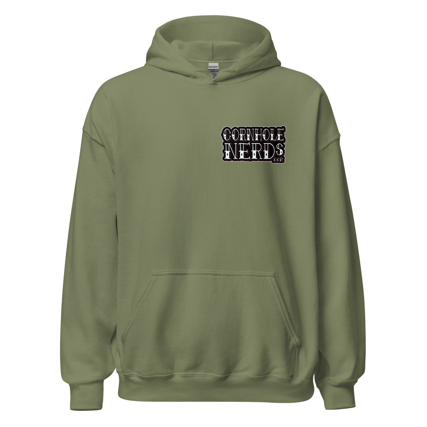 Tattoo Nerds front and back logos Unisex Hoodie