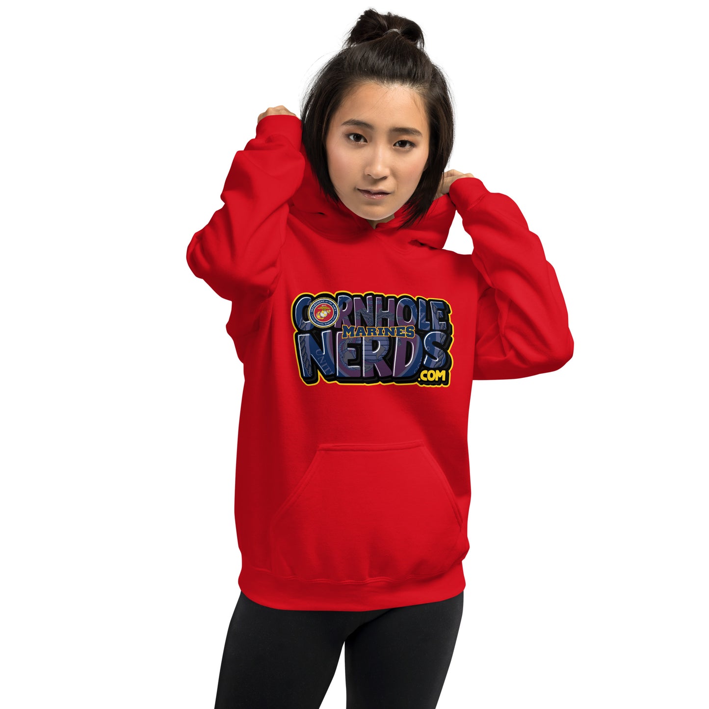 Cornhole Nerds Marines Unisex Hoodie