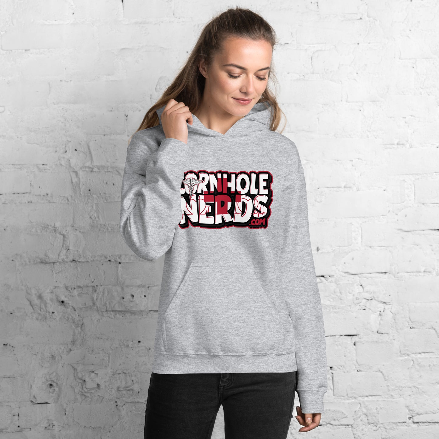 Cornhole Nerds Medical Unisex Hoodie