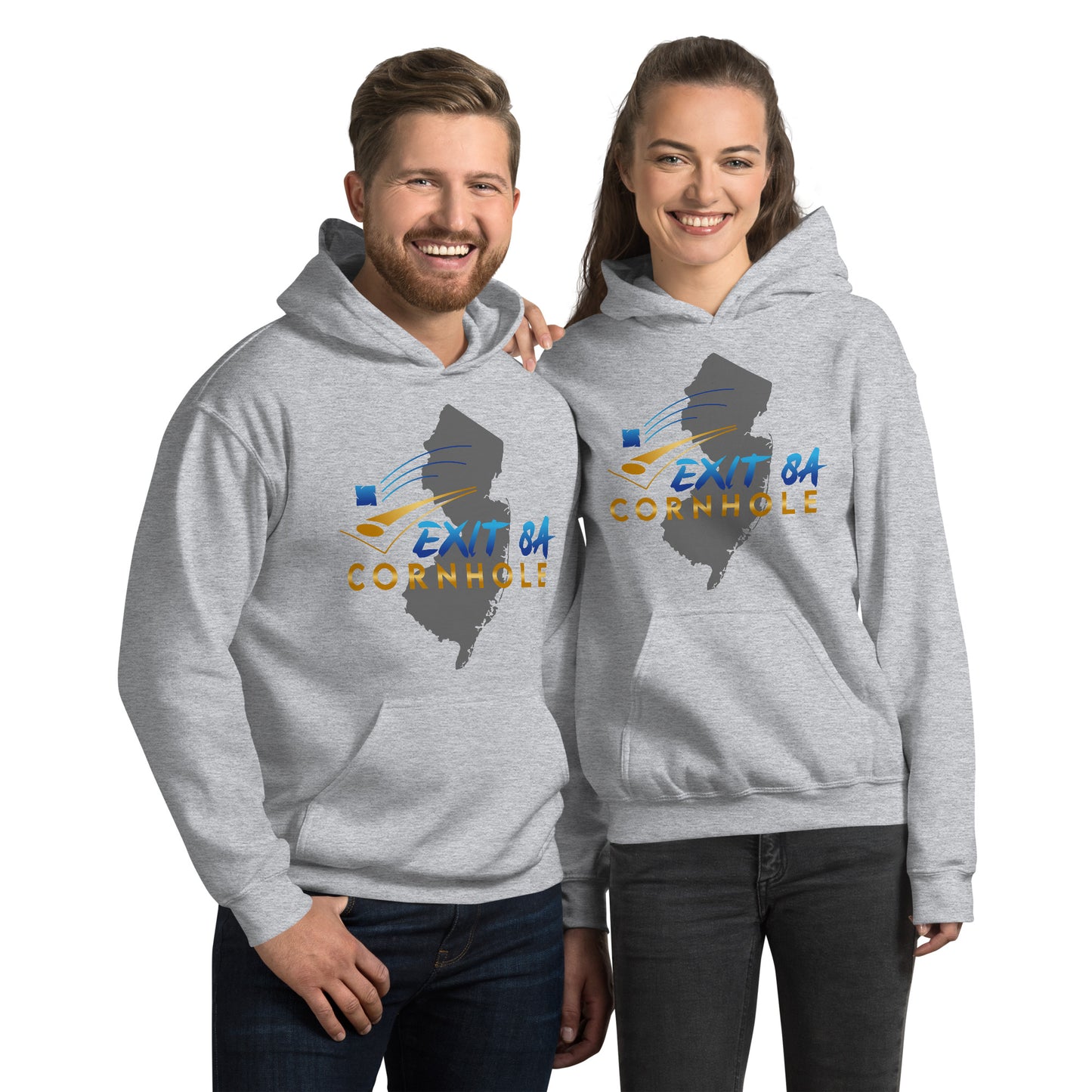 Exit 8A Cornhole Unisex Hoodie