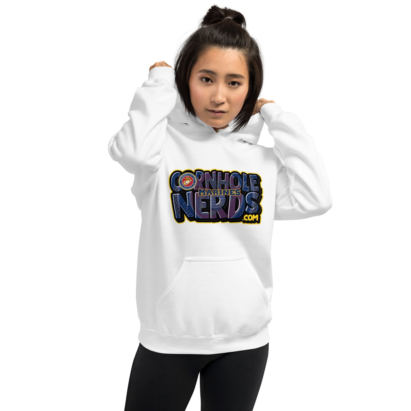 Cornhole Nerds Marines Unisex Hoodie