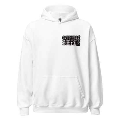 Tattoo Nerds front and back logos Unisex Hoodie