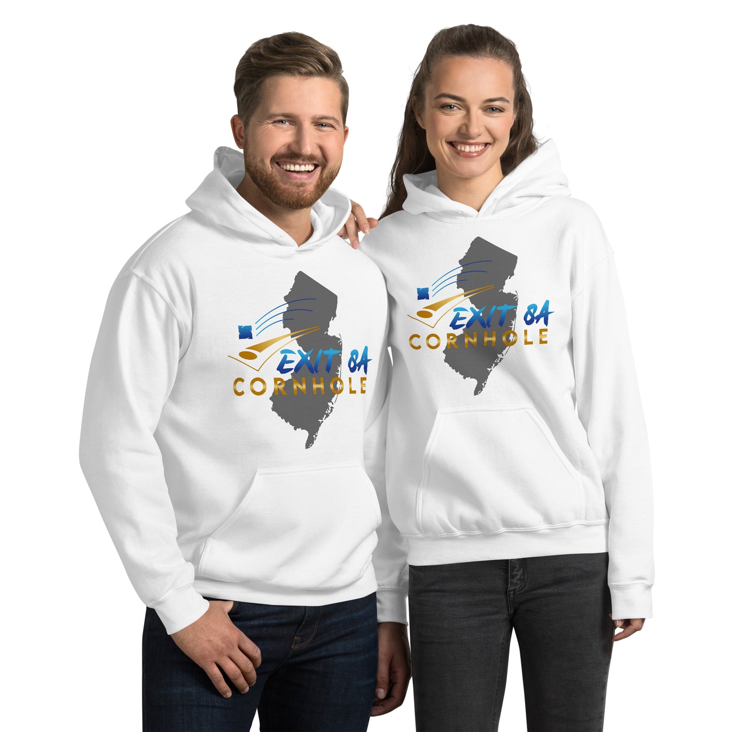 Exit 8A Cornhole Unisex Hoodie