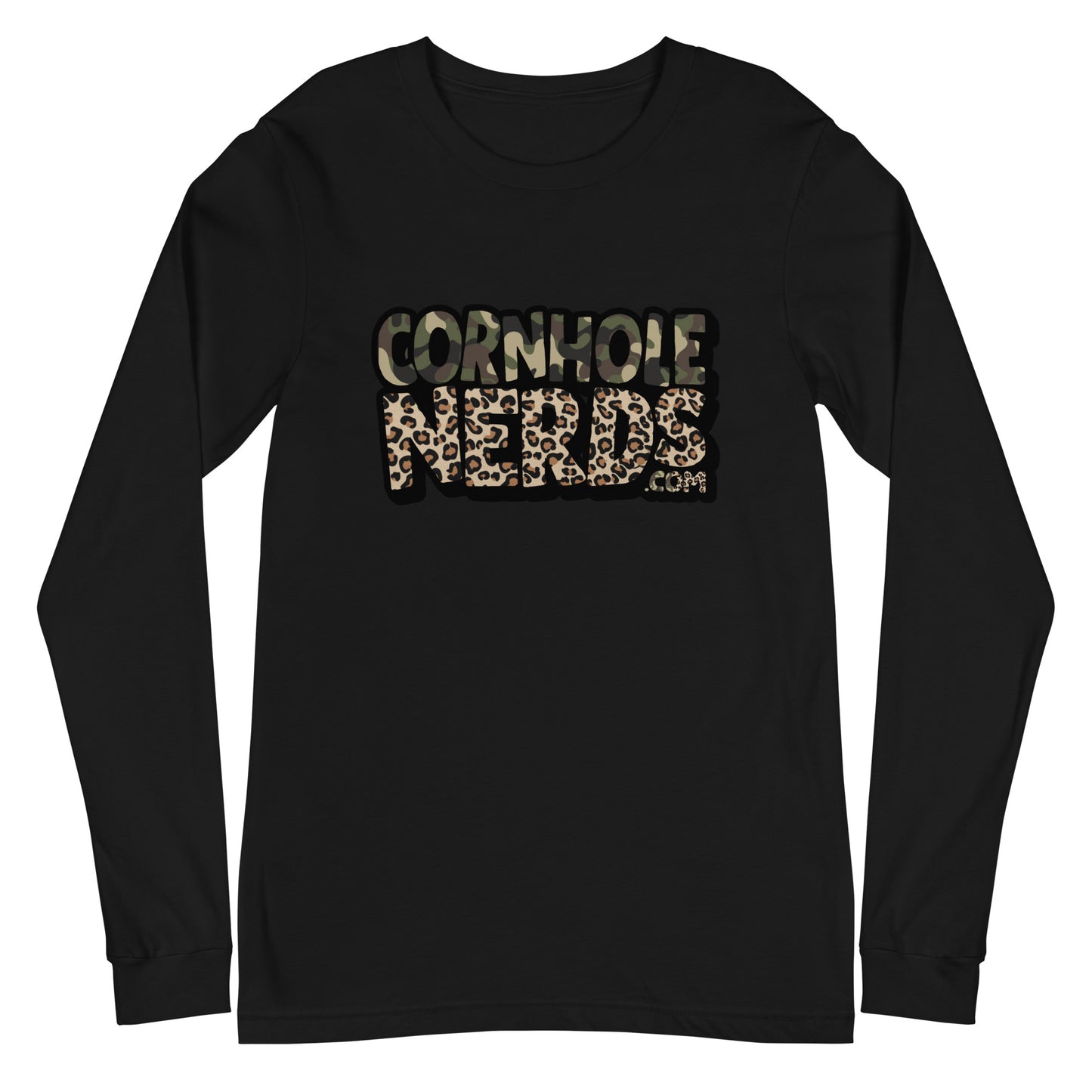 Cornhole Nerds Kasey Squared Unisex Long Sleeve Tee