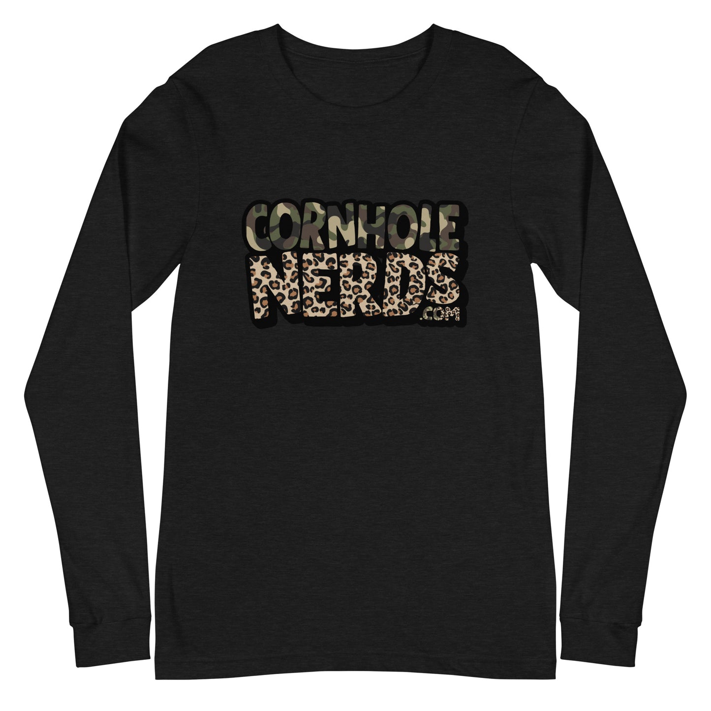 Cornhole Nerds Kasey Squared Unisex Long Sleeve Tee