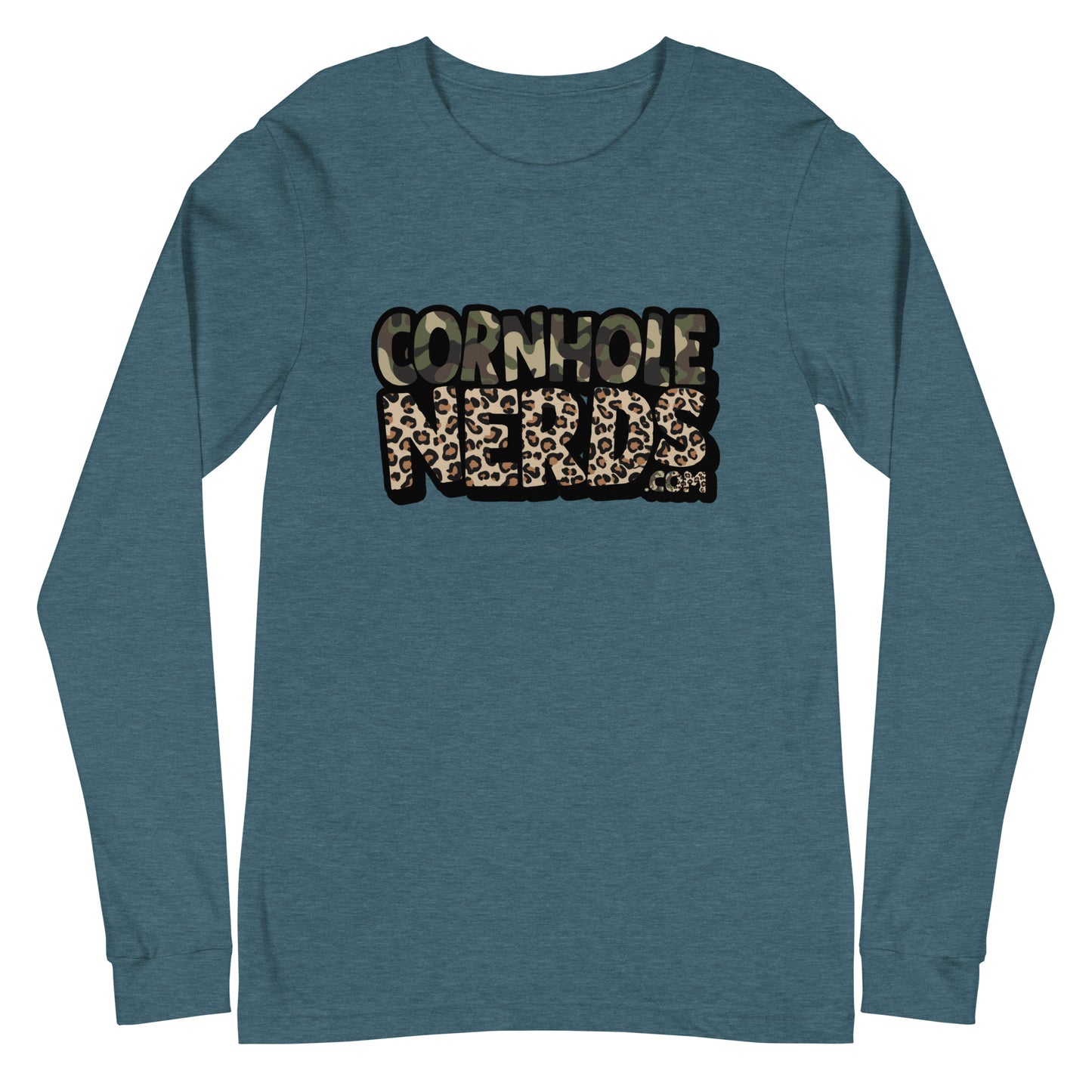 Cornhole Nerds Kasey Squared Unisex Long Sleeve Tee