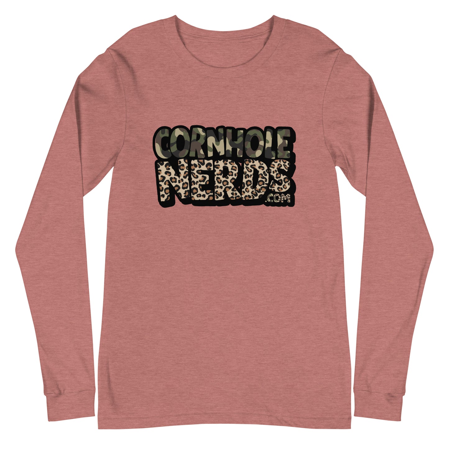 Cornhole Nerds Kasey Squared Unisex Long Sleeve Tee