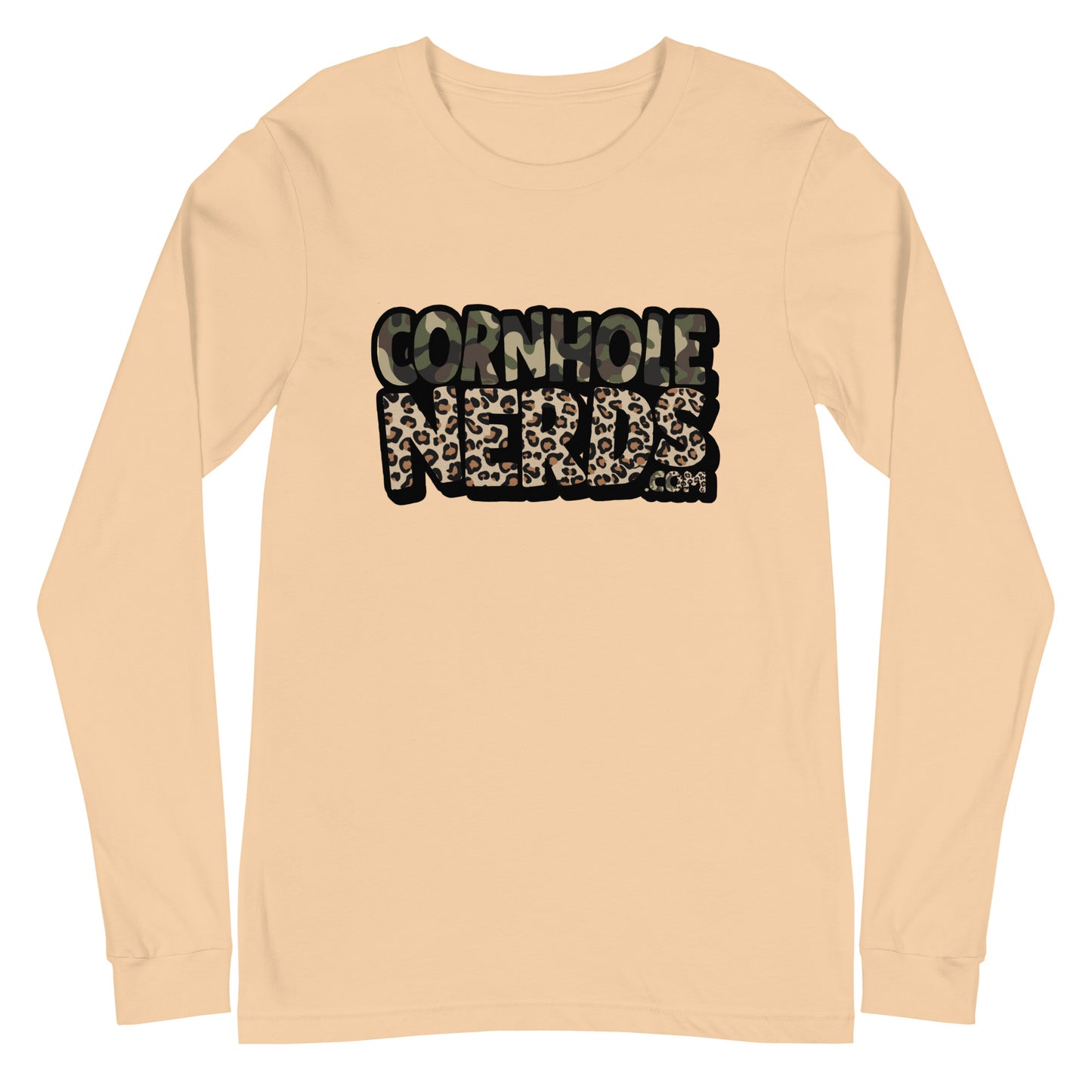 Cornhole Nerds Kasey Squared Unisex Long Sleeve Tee