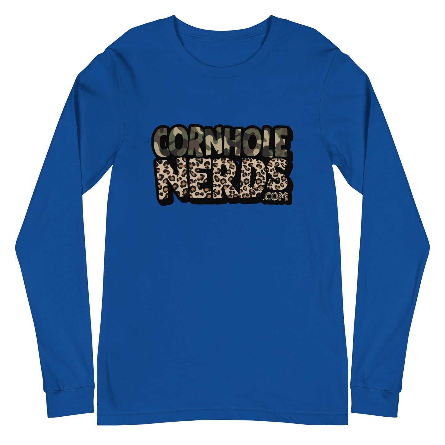 Cornhole Nerds Kasey Squared Unisex Long Sleeve Tee