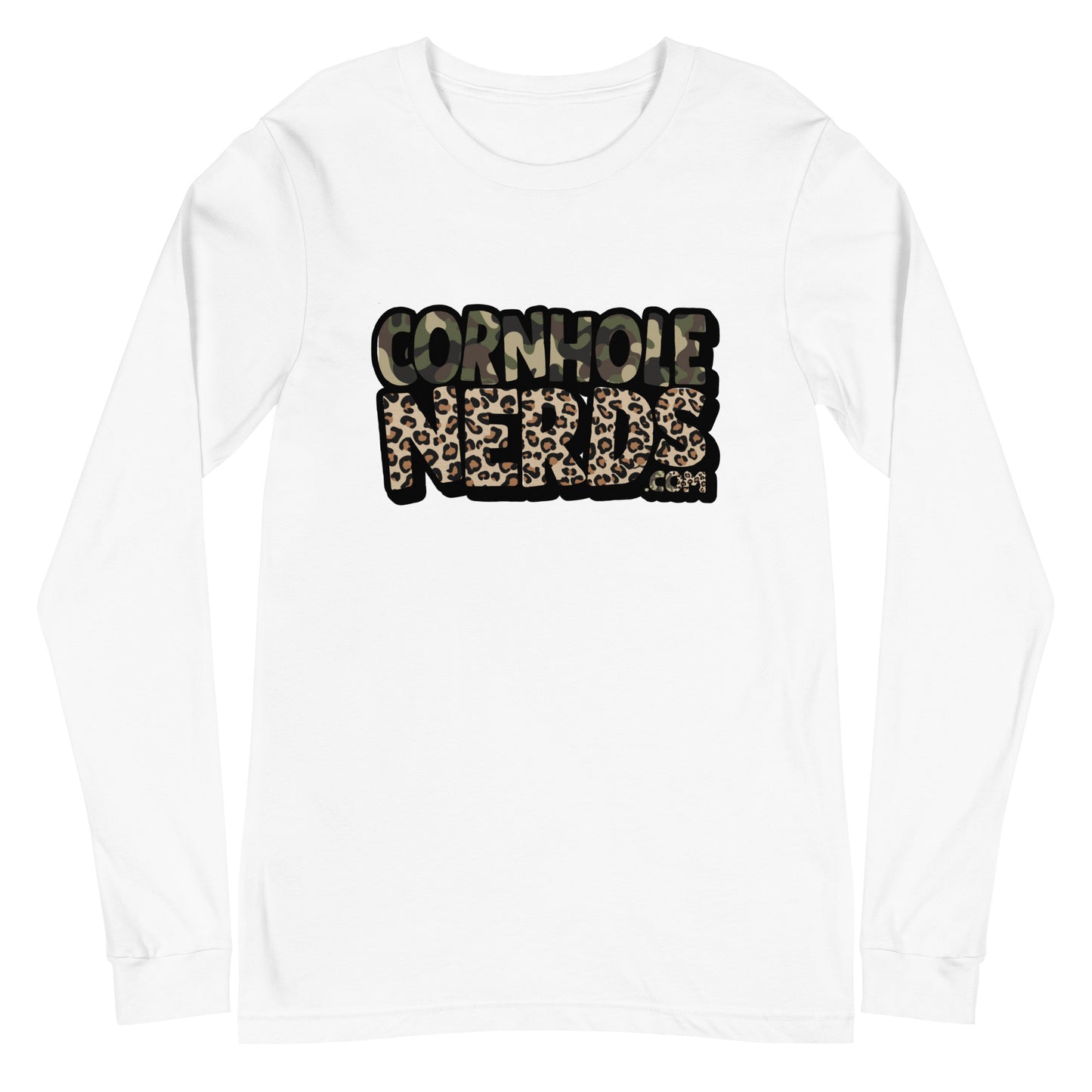 Cornhole Nerds Kasey Squared Unisex Long Sleeve Tee