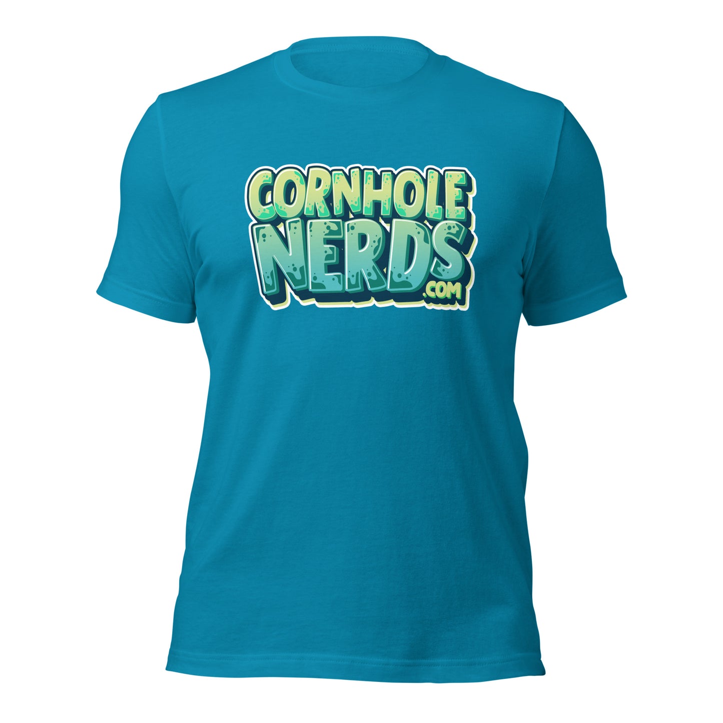 Cornhole Nerds minty fresh logo Unisex t-shirt