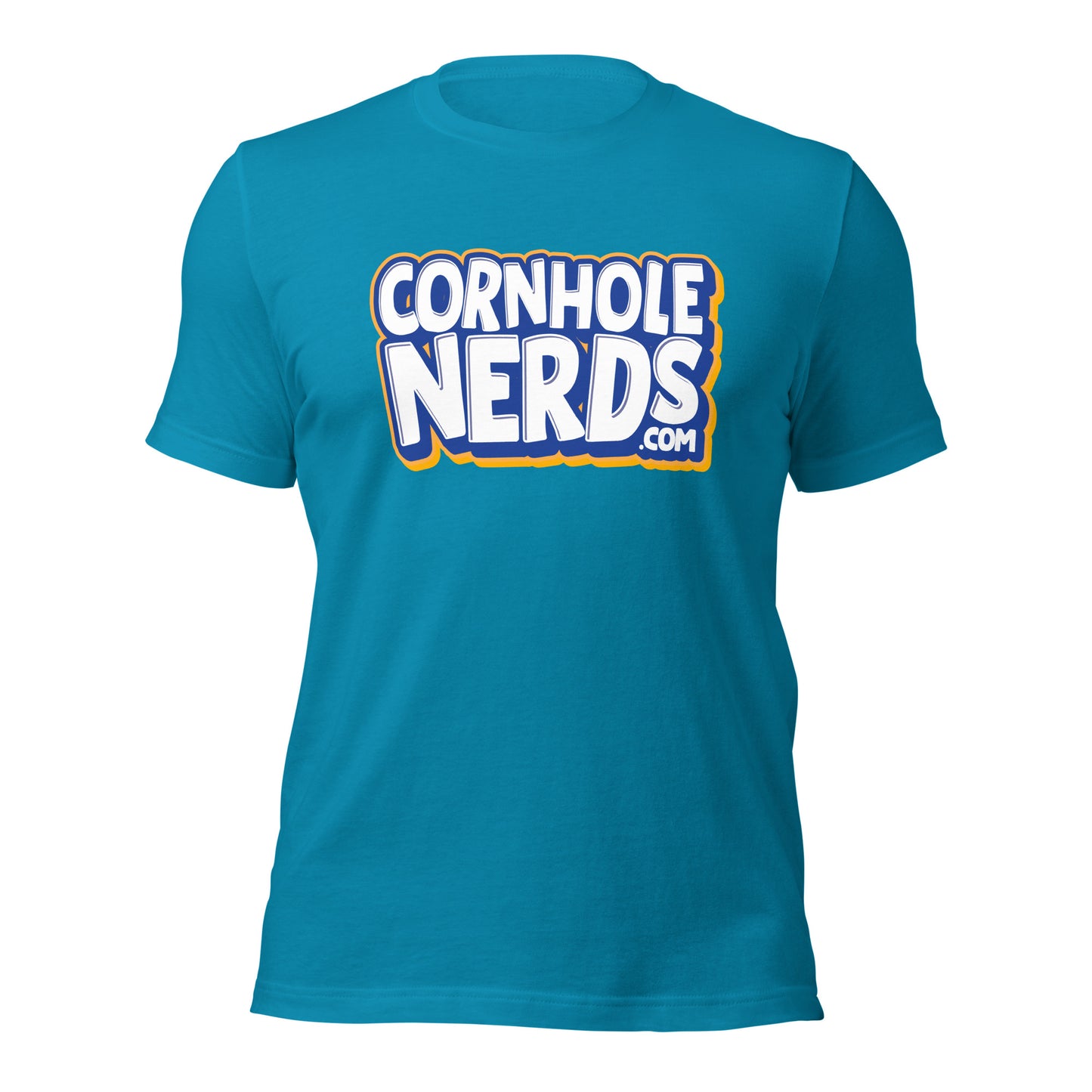 Cornhole Nerds logo Unisex t-shirt