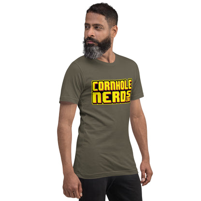 Cornhole Nerds 8-bit Unisex t-shirt