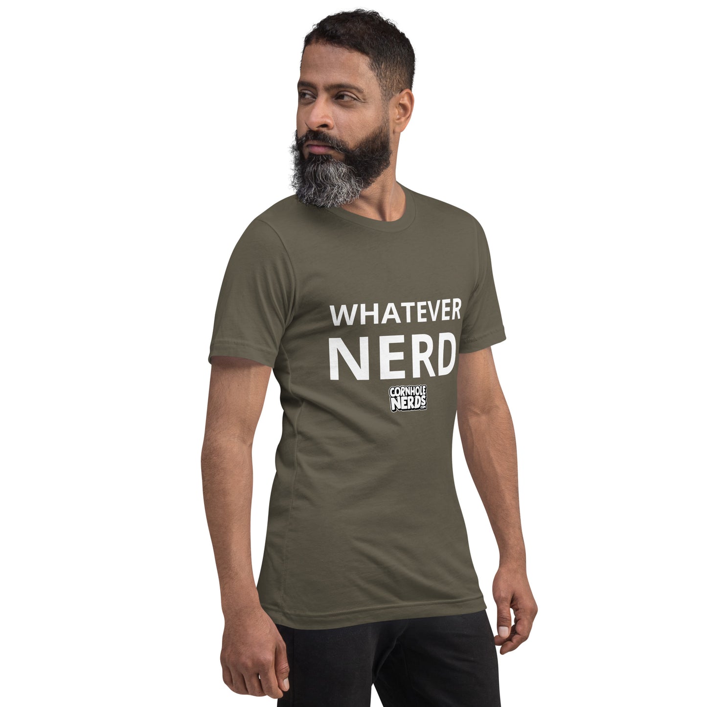 Cornhole Nerds Whatever Nerd Unisex t-shirt