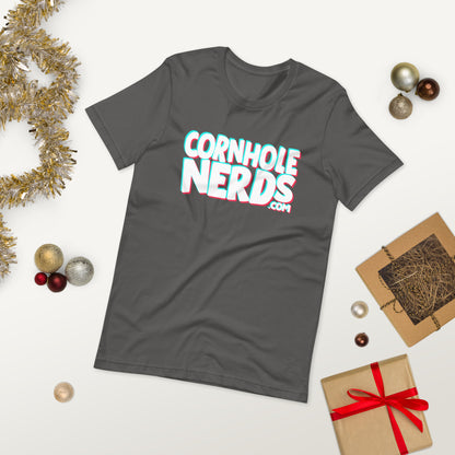 Cornhole Nerds logo Unisex t-shirt