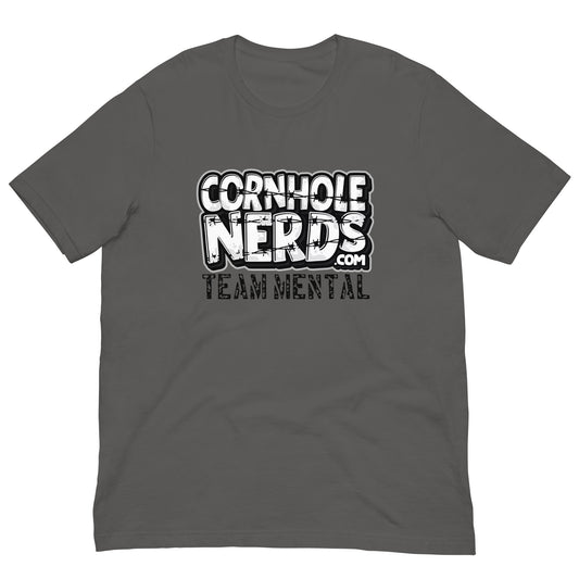 Cornhole Nerds Team Mental Unisex t-shirt